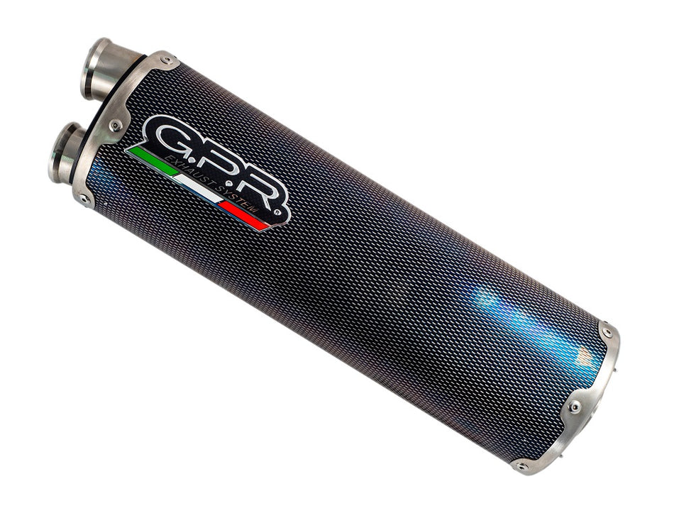 GPR Exhaust for Bmw R1250GS - Adventure 2019-2020, Dual Poppy, Slip-on Exhaust Including Removable DB Killer and Link Pipe  E4.BM.99.DUAL.PO