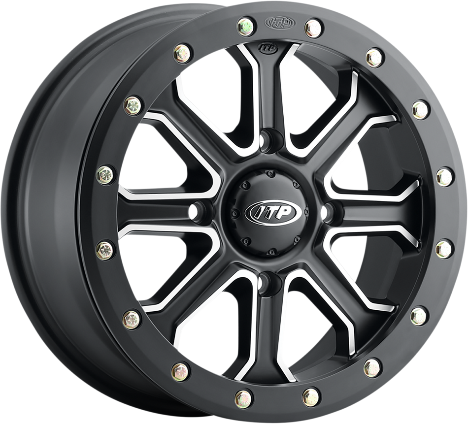 ITP Wheel - Inertia - Front/Rear - Black - 15x7 - 4/156 - 5+2 (+40 mm) 1522530727B
