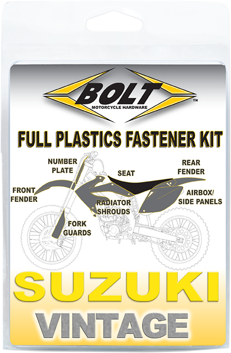 BOLT Fastener Body Kit - Suzuki - RM SUZ-8788101