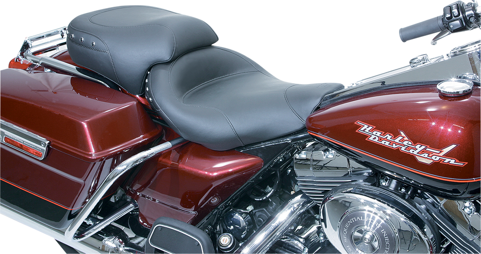 MUSTANG Wide Solo Seat - Studded - FLHR/FLHX 75578