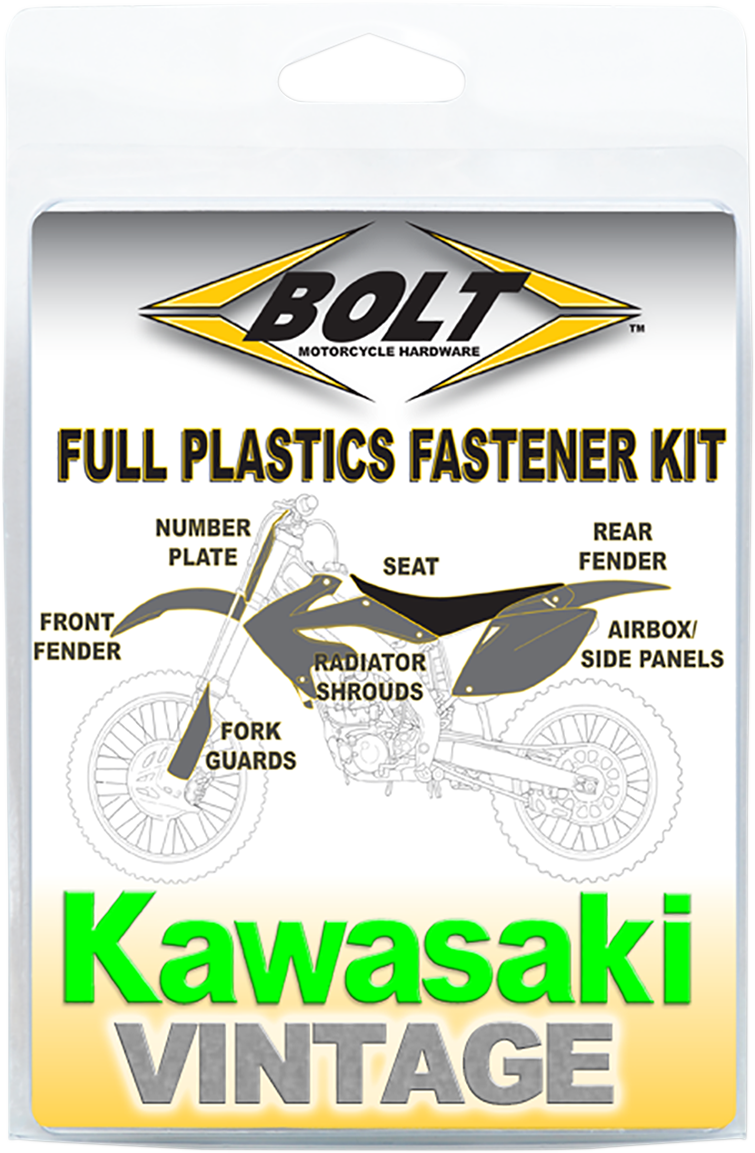 BOLT Fastener Body Kit - Kawasaki - KX KAW-9091102