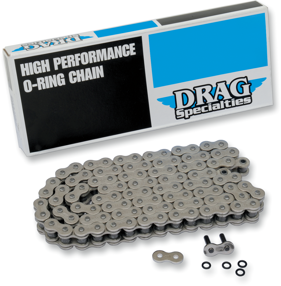 DRAG SPECIALTIES 530 Series - O-Ring Chain - Chrome - 104 Links DS530POS104L