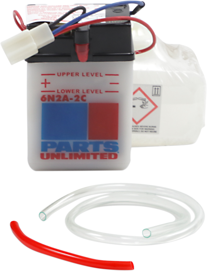 Parts Unlimited Battery 6N2A-2C 2113-0116