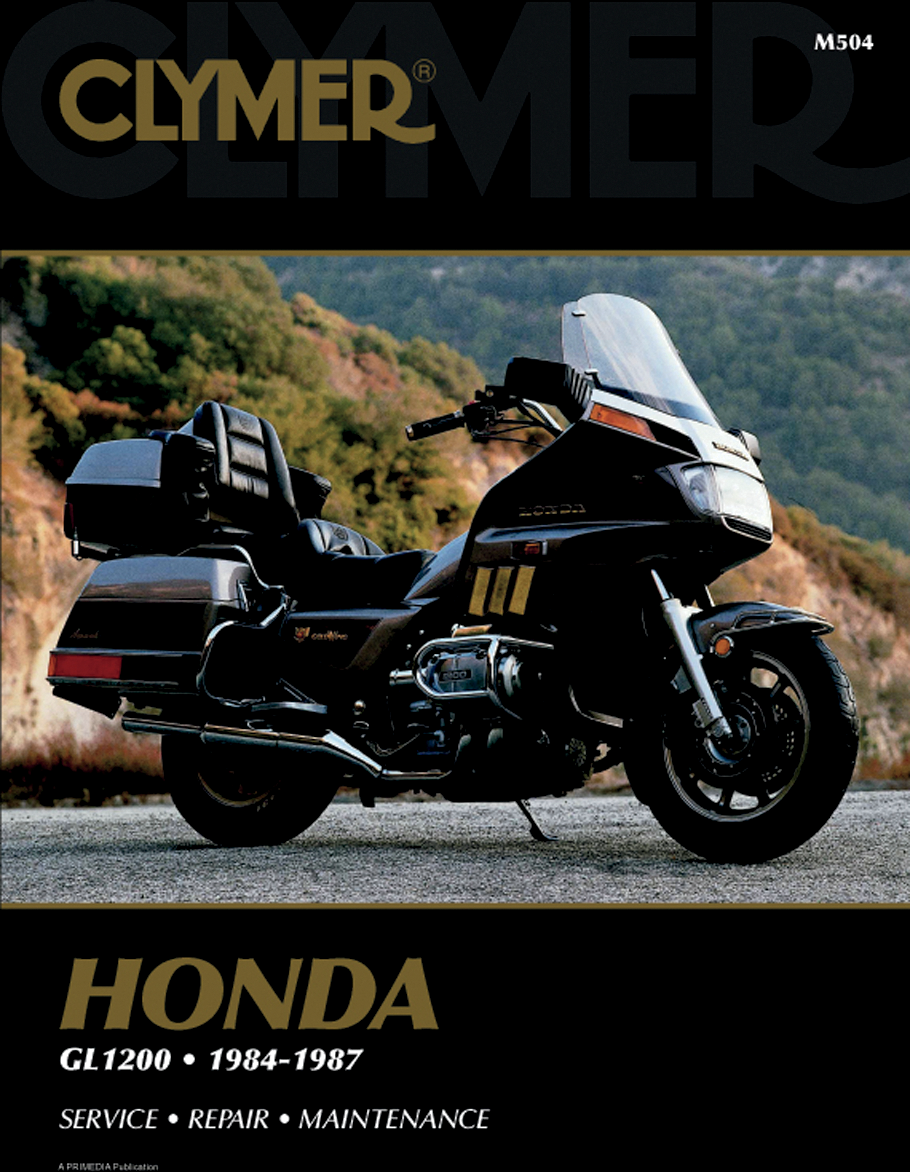 CLYMER Manual - Honda GL1200 CM504