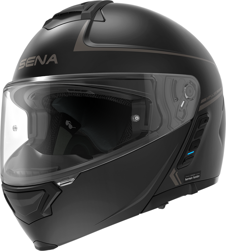 SENA Impulse Helmet - Matte Black - 2XL IMPULSE-MBXXL1