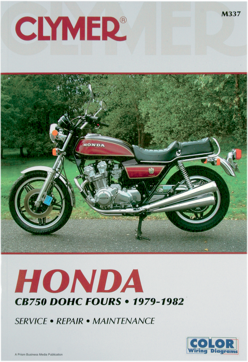CLYMER Manual - Honda CB750 DOHC CM337