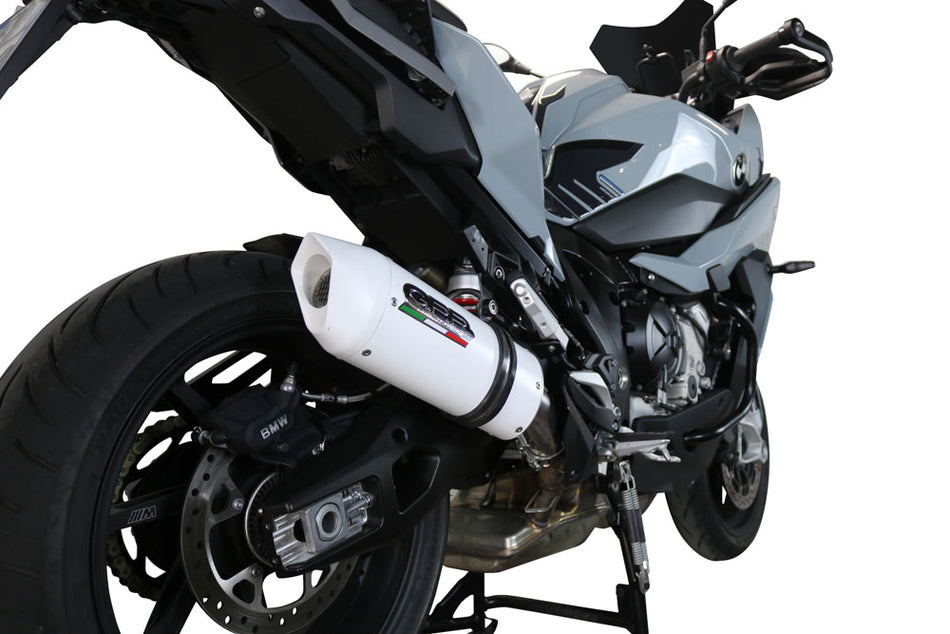 GPR Exhaust for Bmw S1000XR 2020-2023, Albus Evo4, Slip-on Exhaust Including Removable DB Killer and Link Pipe  E5.BM.108.ALBE5