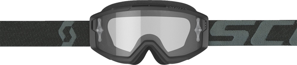 SCOTT Split OTG Sand Goggles - Black - Dark Gray 285538-0001353