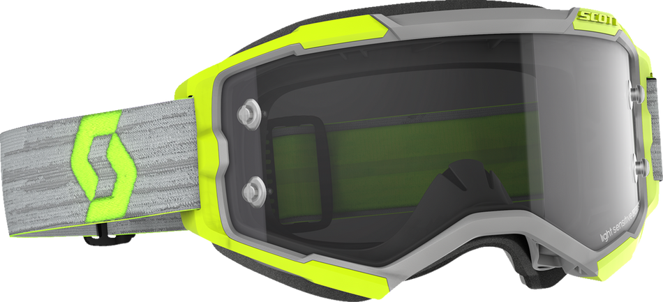 SCOTT Fury Light Sensitive Goggles - Gray/Yellow - Gray Works 272827-1120327