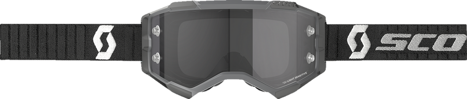 SCOTT Fury Light Sensitive Goggles - Black/Gray - Gray Works 272827-1001327