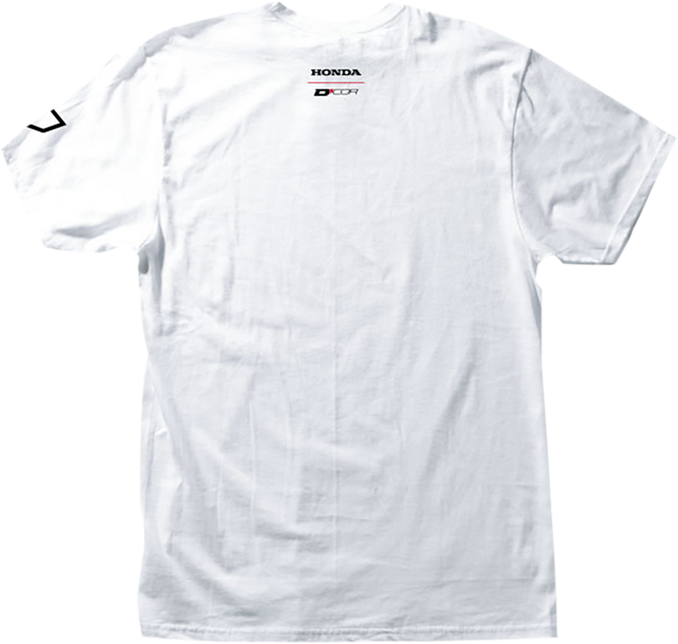 D'COR VISUALS Honda Wing 2 T-Shirt - White - Large 80-115-3