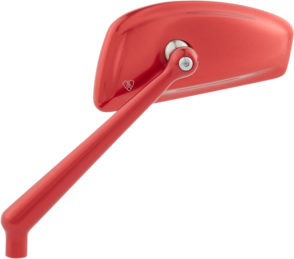 ARLEN NESS Tearchop Mirror - Red - Lefthand 510-014
