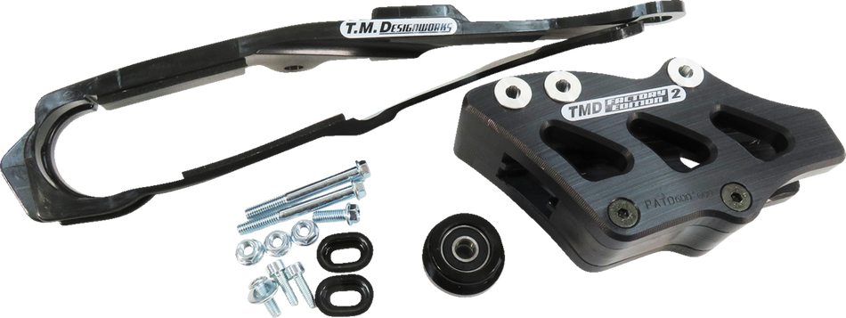 T.M. DESIGNWORKS Chain Guide/Slider - Honda - Black DCK-OR17-BK