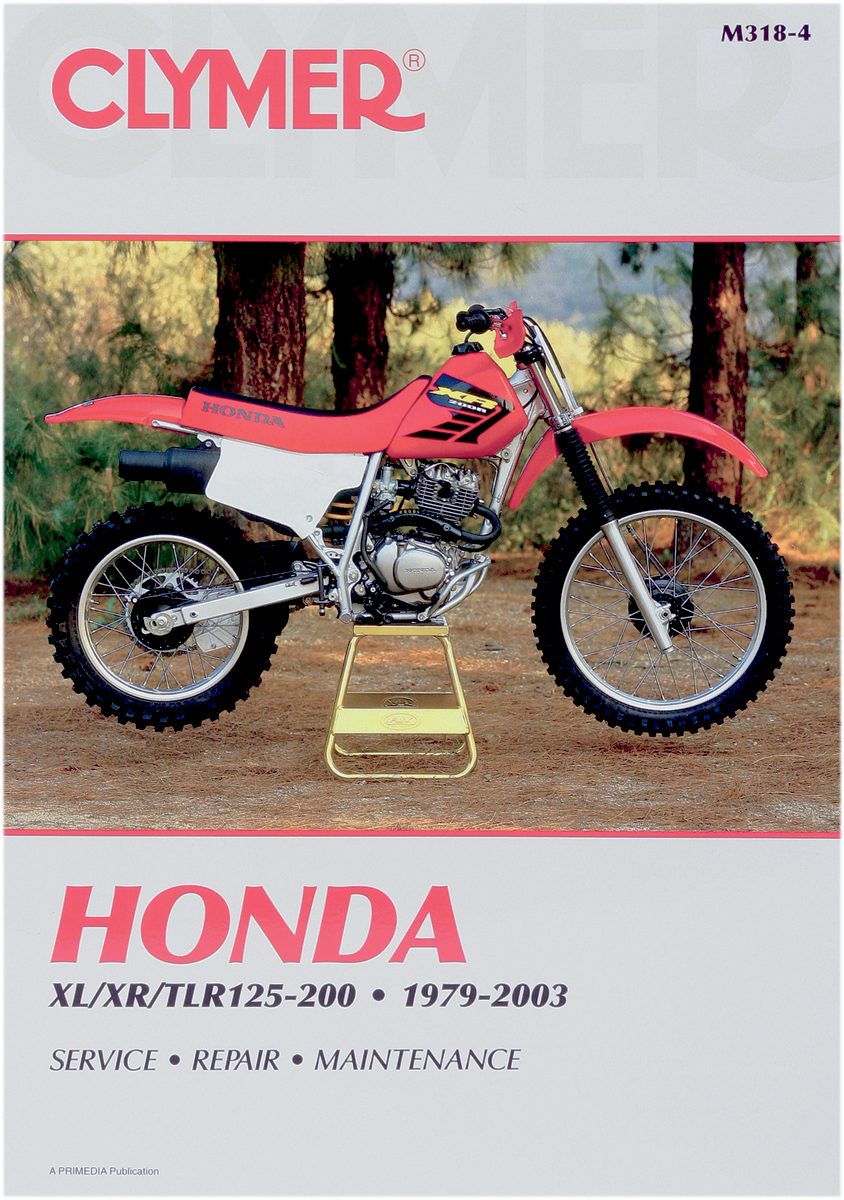 CLYMER Manual - Honda XL/XR 125/250 CM3184