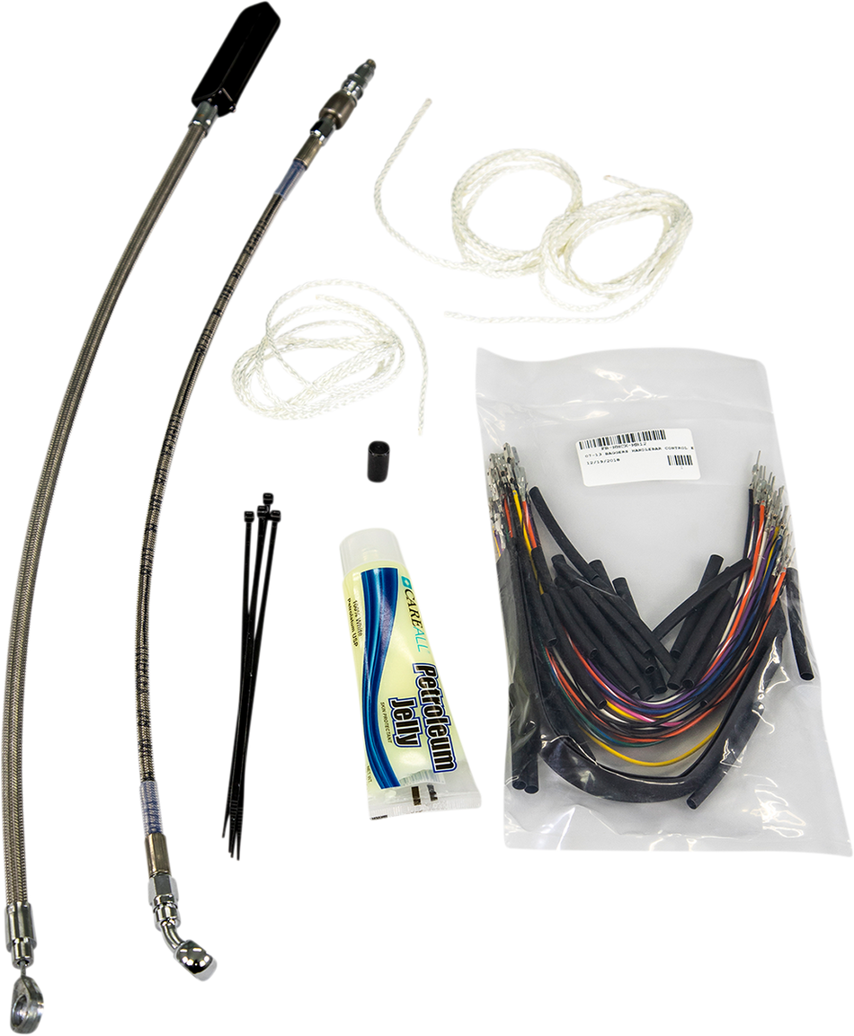 FAT BAGGERS INC. Installation Kit - Cable Clutch - 16" - Braided 109116