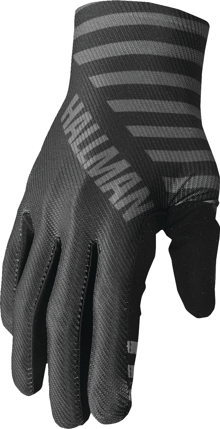 THOR Mainstay Gloves - Slice - Charcoal/Black - Large 3330-7300