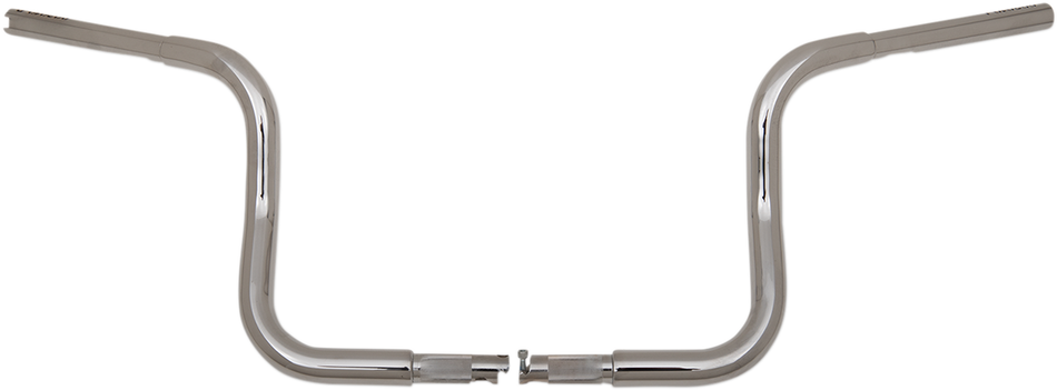 FAT BAGGERS INC. Handlebar - Rounded Top - 10" - Chrome 903010