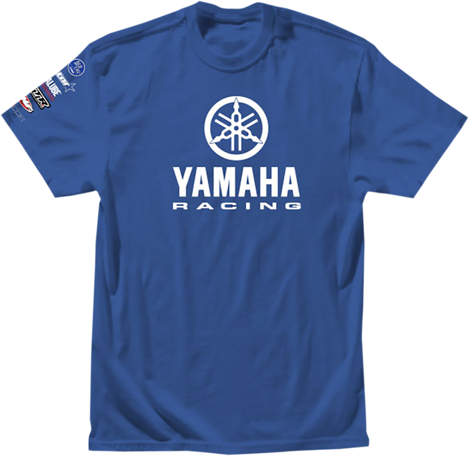 D'COR VISUALS Yamaha Racing T-Shirt - Blue - 2XL 80-118-5