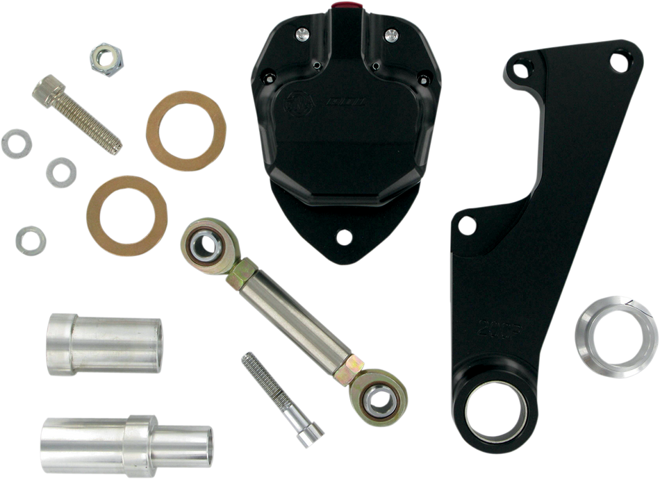 GMA ENGINEERING BY BDL Front Caliper - Springers - Clear Black GMA-200PB