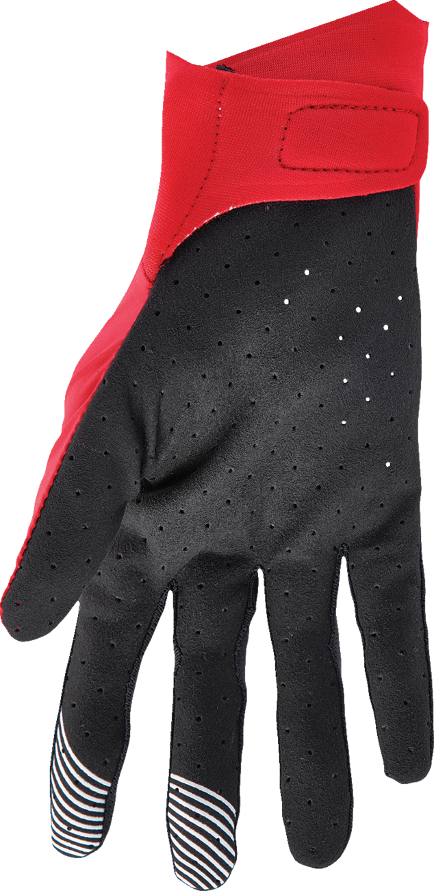 SLIPPERY Flex Lite Gloves - Red/Charcoal - 2XL 3260-0473