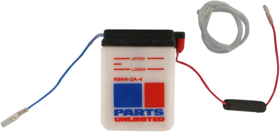 Parts Unlimited Conventional Battery 6n4-2a-4