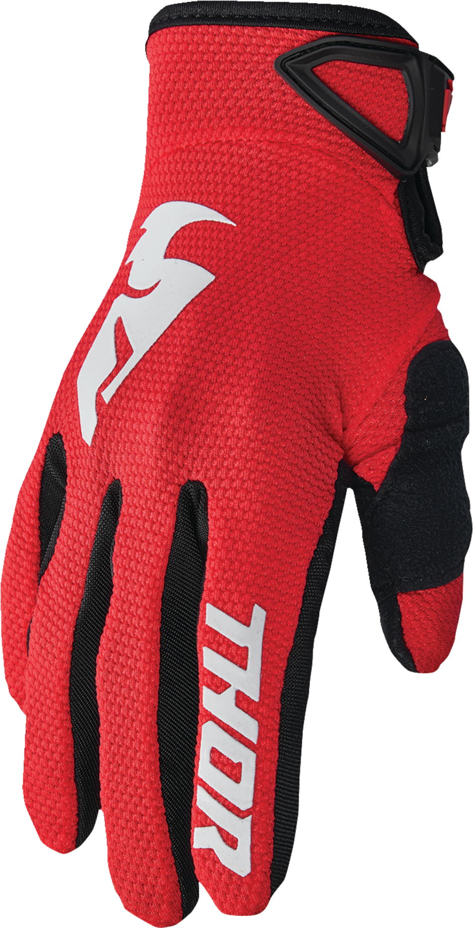 THOR Sector Gloves - Red/White - Large 3330-7270