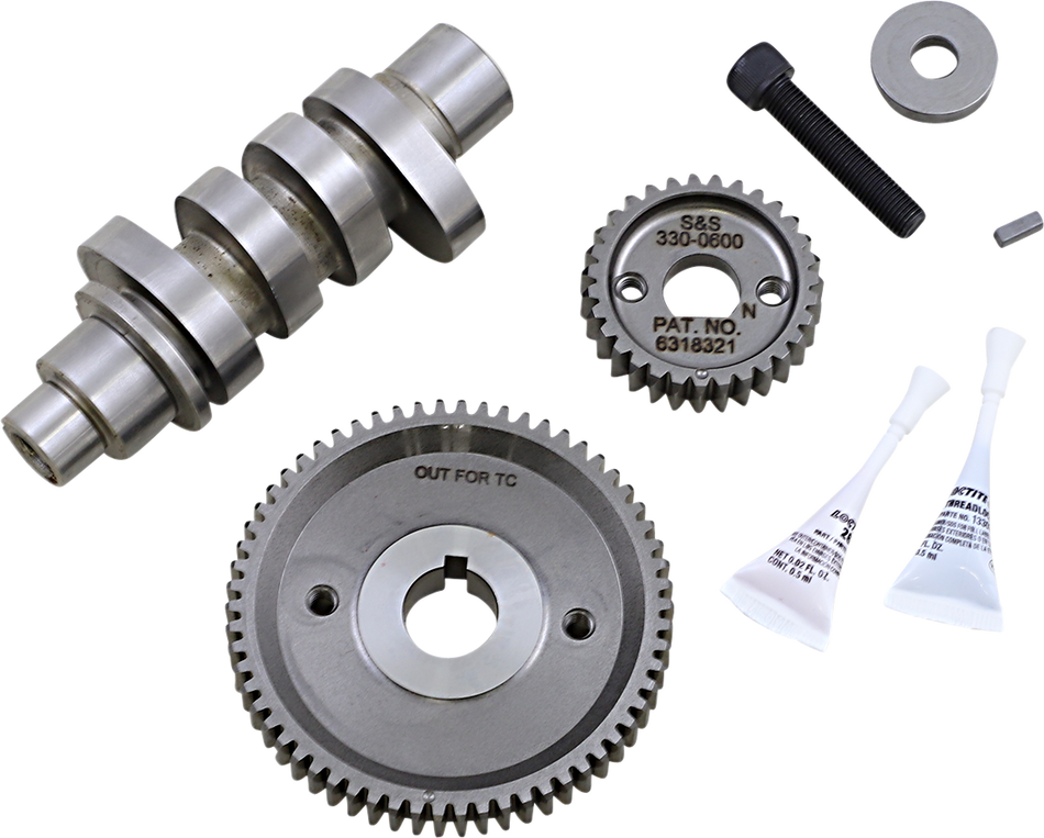 S&S CYCLE Camshaft - 590G - Gear Drive - M8 330-0732