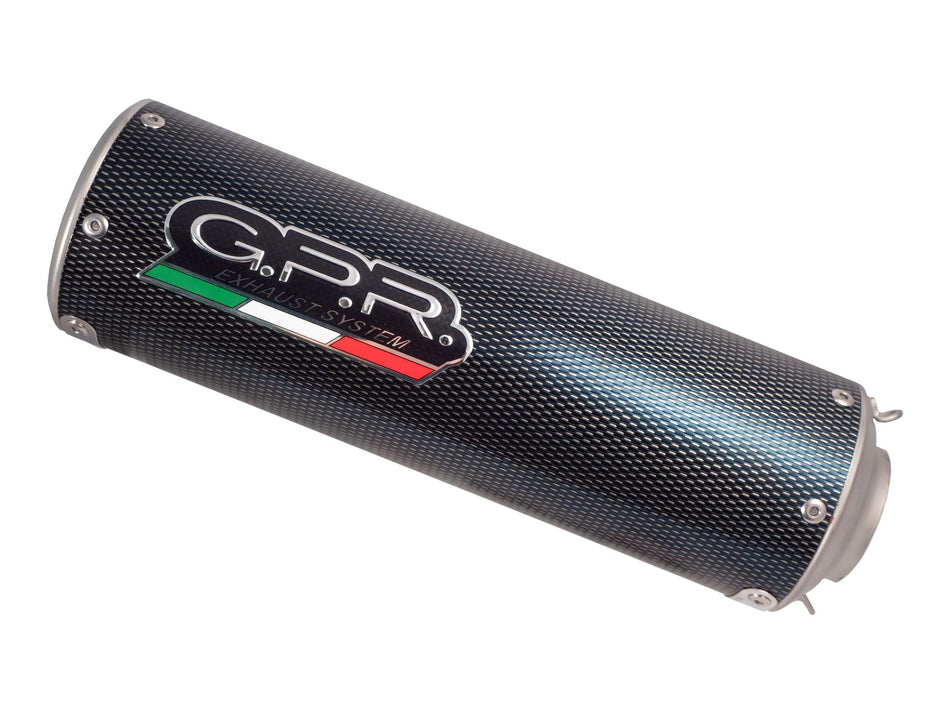 GPR Exhaust for Aprilia RSv 1000 - Sp 1998-2003, M3 Poppy , Slip-on Exhaust Including Removable DB Killer and Link Pipe  A.2.M3.PP