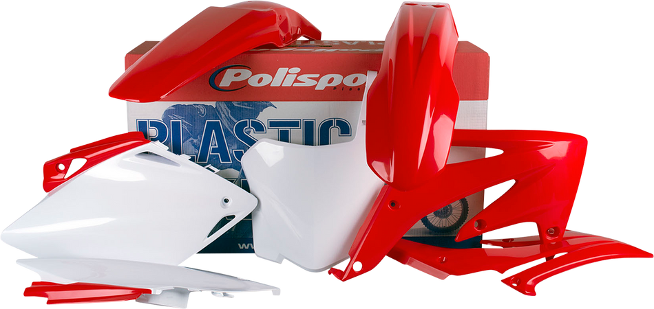 POLISPORT Body Kit - Complete - OEM Red/White - CRF 450R 90175
