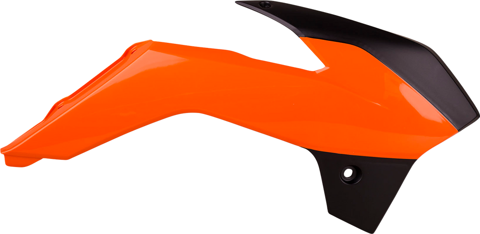 POLISPORT Radiator Cover - Orange/Black - SX 85 8416700001