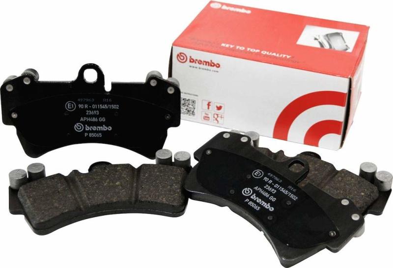 Brembo 10-19 Ford Expedition/11-19 Lincoln Navigator Front Premium NAO Ceramic OE Equivalent Pad