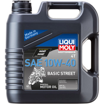 LIQUI MOLY Basic Street 4T Oil - 10W-40 - 4L 20192