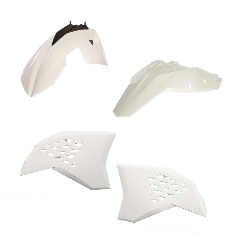 Acerbis 07-10 KTM SX/SX-F/ XC Plastic Kit - White 2082030002