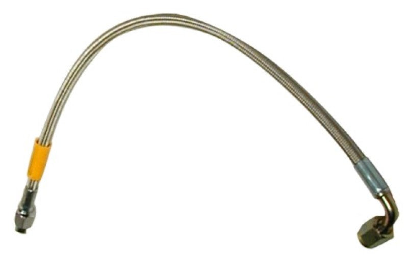 Wilwood 16in OAL Flexline -3 Hose to -3 Female 90 Degree