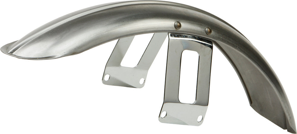 HARDDRIVE Ribbed Fender Chrome Bracket 90488