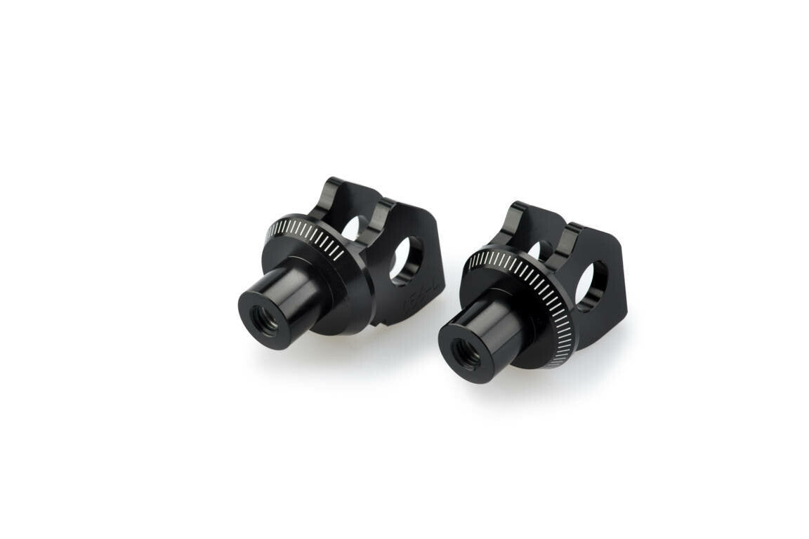 PUIG Footpeg Adapter Black Kaw 9617N