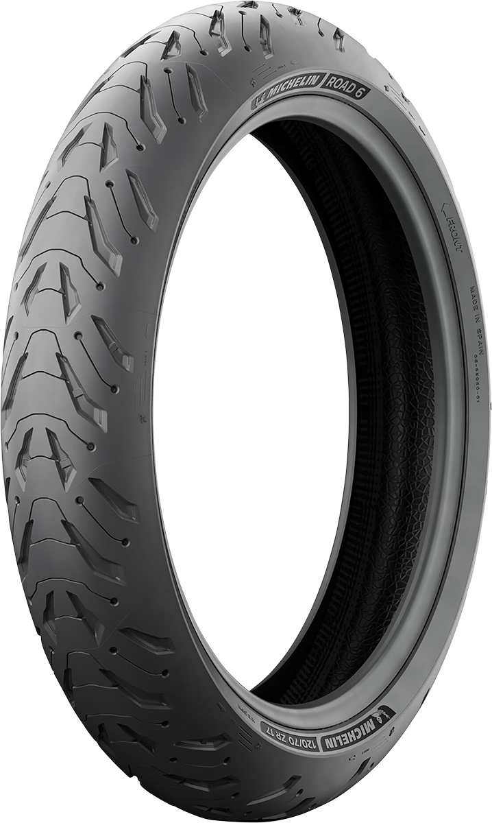 MICHELIN Road 6 Tire - Front - 120/70ZR18 - (59W) 26465