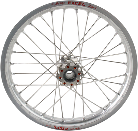 EXCEL Front Wheel Set - Next Generation - Pro Series - 21 x 1.60" - Silver Hub/Silver Rim 2F7AS40