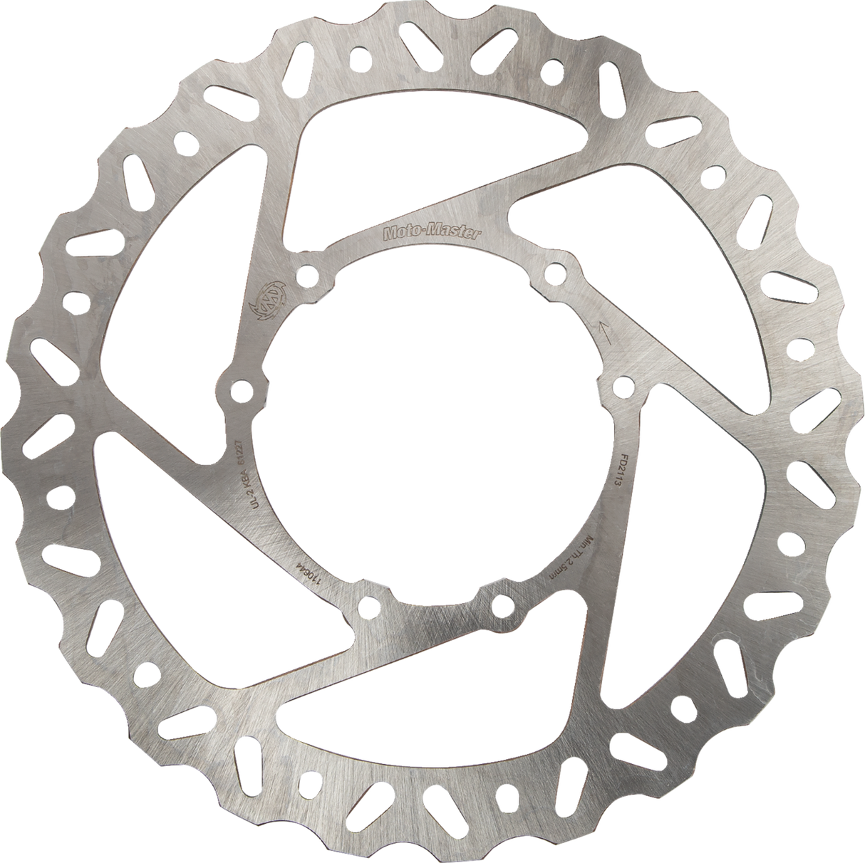 MOTO-MASTER Brake Rotor - Front - Nitro 110644-PU