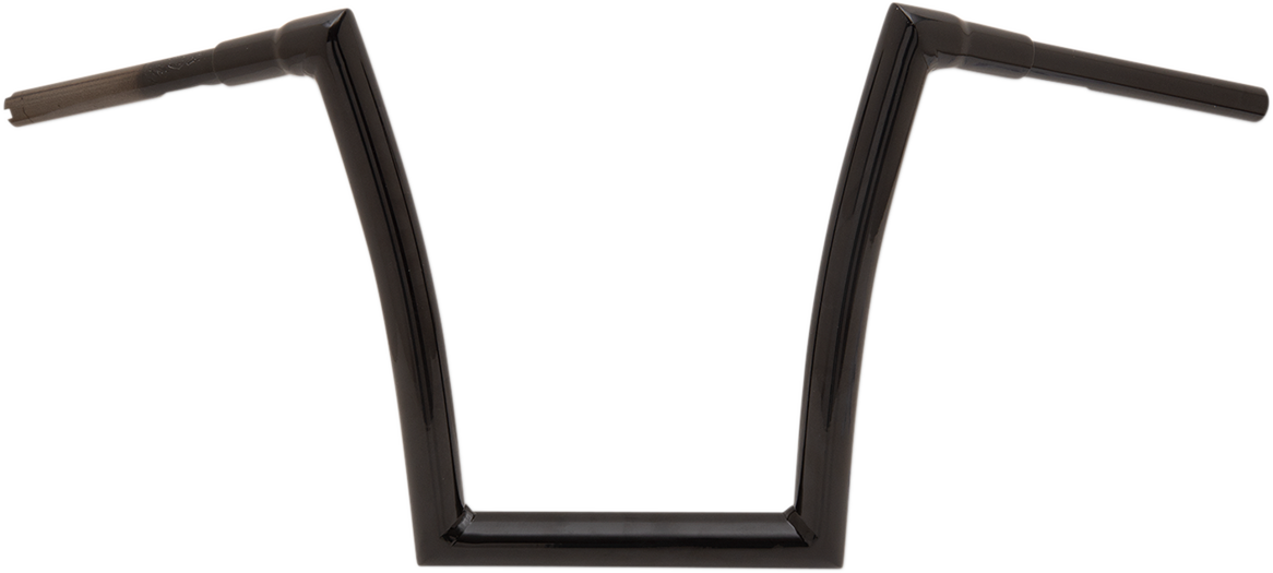 TODD'S CYCLE Handlebar - 1-1/2" Strip - 14" - Gloss Black 0601-4887