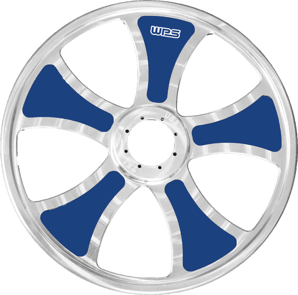 TKI Limited Billet Wheel Inserts Blue 8" 10/Pk TKI-BI08