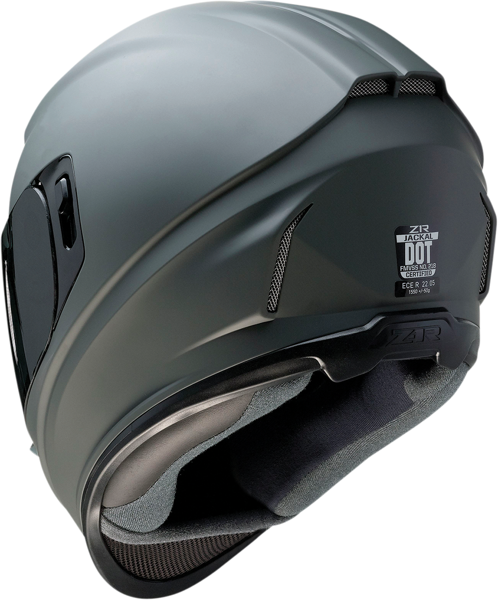 Z1R Jackal Helmet - Primer Gray - Smoke - 3XL 0101-14005