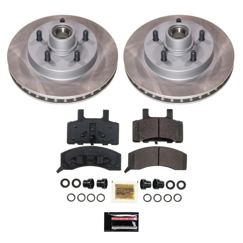 Power Stop 98-99 GMC Yukon Front Semi-Coated Rotor Kit