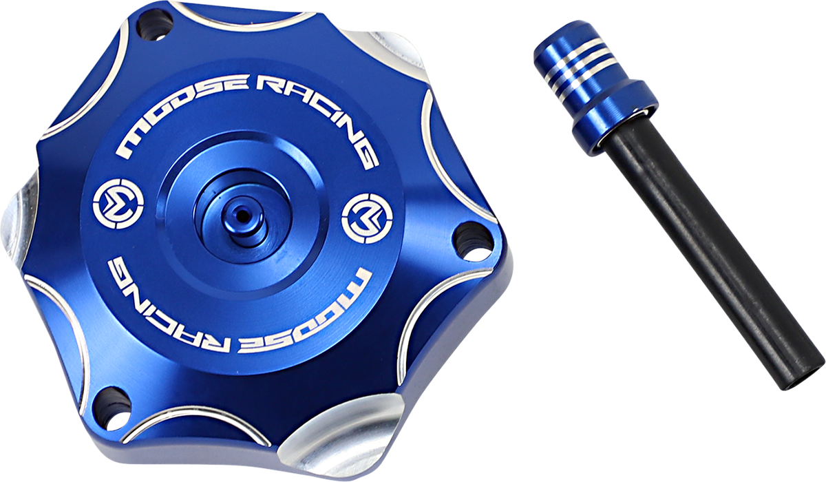 MOOSE RACING Gas Cap - Blue - Yamaha T03-4132L