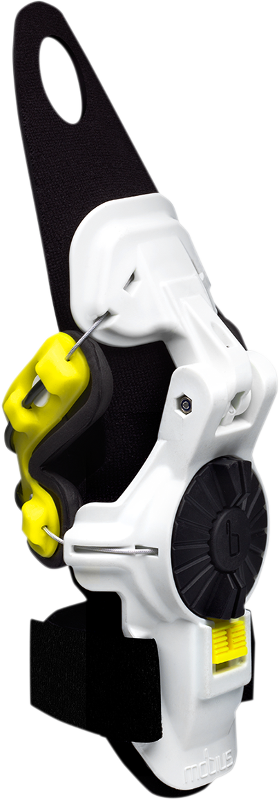 MOBIUS X8 Wrist Brace - White/Acid Yellow - S/M 6010110