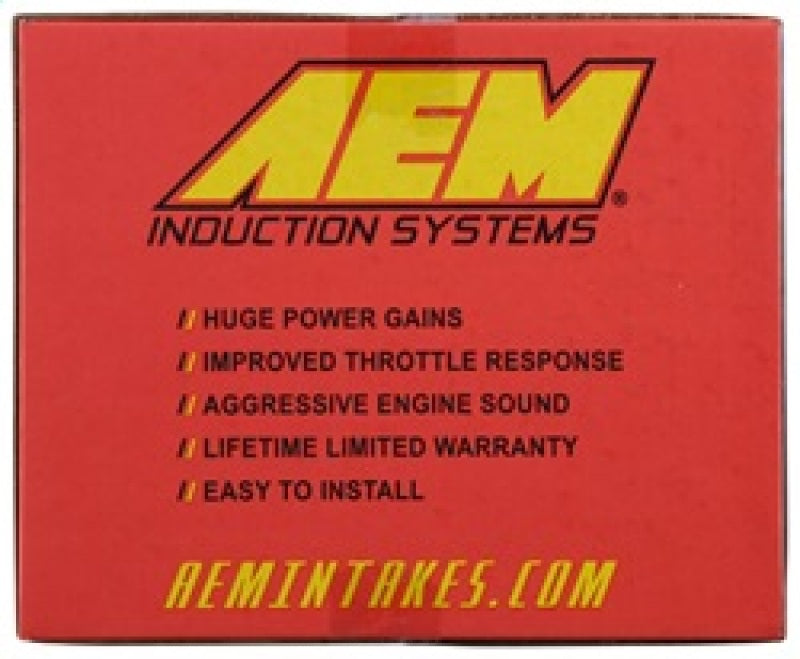 AEM 97-01 Honda Prelude Base & Type SH Red Short Ram Intake 22-406R