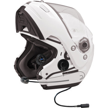 J & M Clamp-Less Helmet Speakers - Open-Face/Flip-Front Helmet HS-ECLS801-LDC-XHO