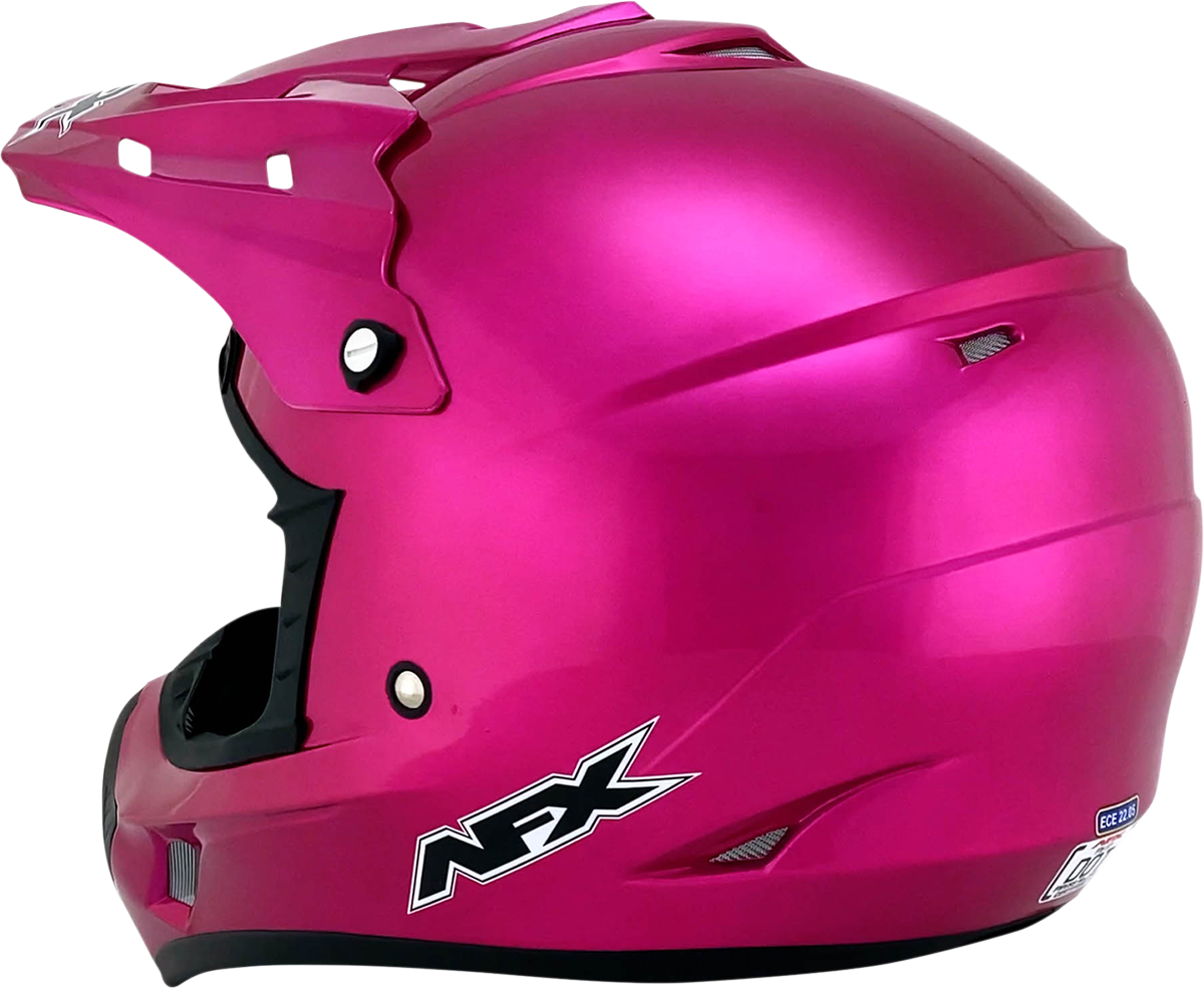 AFX FX-17Y Helmet - Fuchsia - Medium 0111-0947