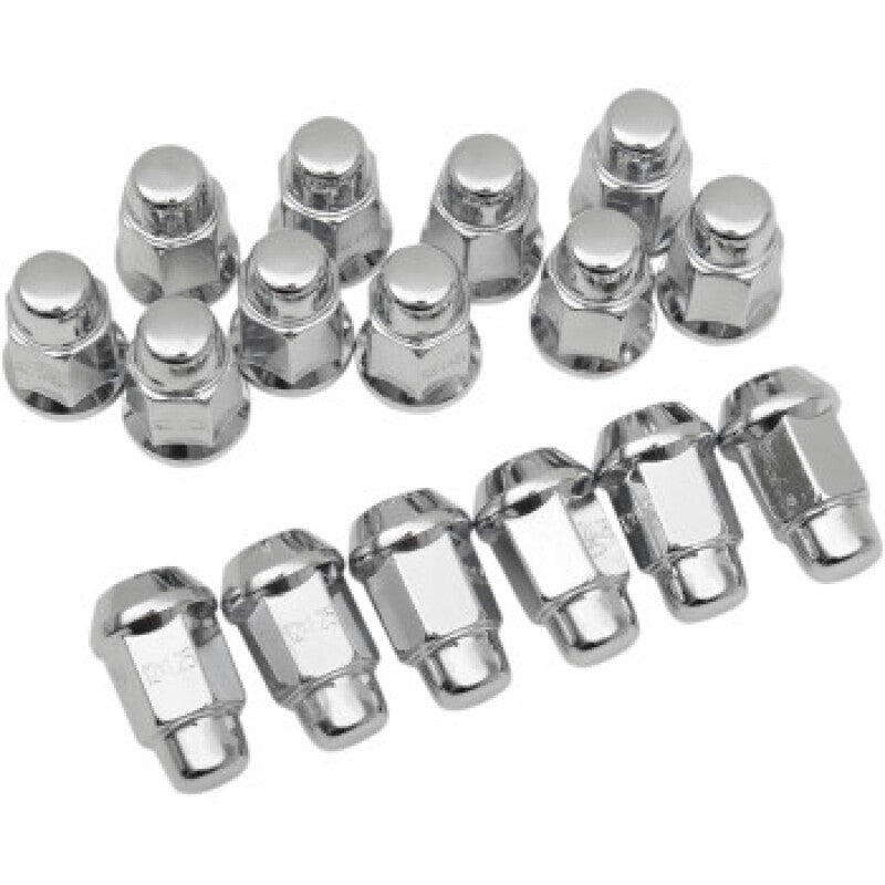 ITP Lug Nuts (Box) - 12x1.25 60 Deg Taper - Chrome ALUG19BX