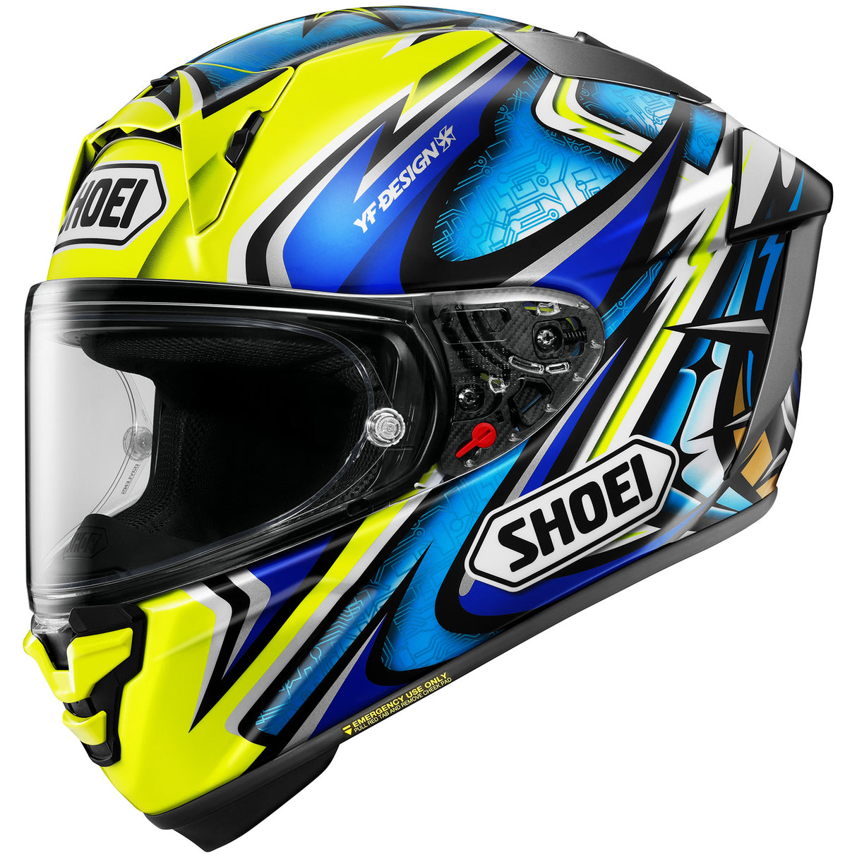 Shoei X-15 Daijiro Tc-3 Lrg 0105-2103-06 - Large